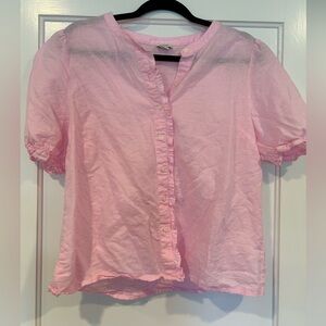 J. Crew Pink Blouse